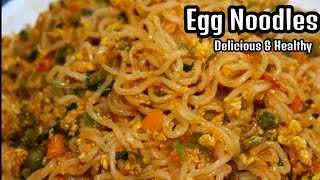 Egg Noodles Recipe - How To Make Your Instant Noodles Delicious And Healthy - Egg Maggieindomie