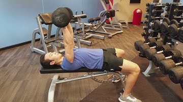 Flat Dumbbell Bench Press  1 1/4 reps