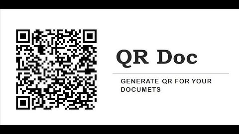 QR Doc | CS50 FP