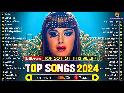 Billboard Hot 100🪔Adele, Miley Cyrus, Rema, Shawn Mendes, Justin Bieber🪔Trending Songs 2024