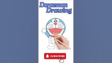 How to Draw Doraemon Step-by-Step | Easy Doraemon Drawing Tutorial #easydrawing #doraemon