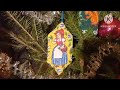Ёлочные игрушки в виде советских конфет / Christmas tree decoration - soviet candies - hand made