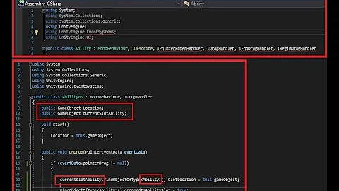 Visual Studio "Red Line Below Unity Namespaces Fix" [Unity]