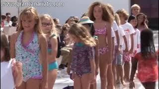 💟Desfile Moda Cálida Kids Fashion (baño infantil) Swimwear Fashion Week Gran Canaria 💗💚💙💛💜🤍