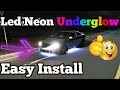 Install And Wire Amazon Neon Underglow On Your Car Or Truck Yourself At Home.