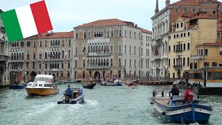 CRUISING THE GRAND CANAL IN VENICE: WELCOME TO THE 15TH CENTURY! (4K)