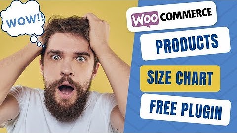 Free Product Size Chart On Product Page  for woocommerce store | Add size chart on Your Website