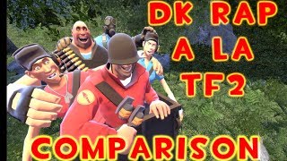 DK Rap a la TF2 - Comparison