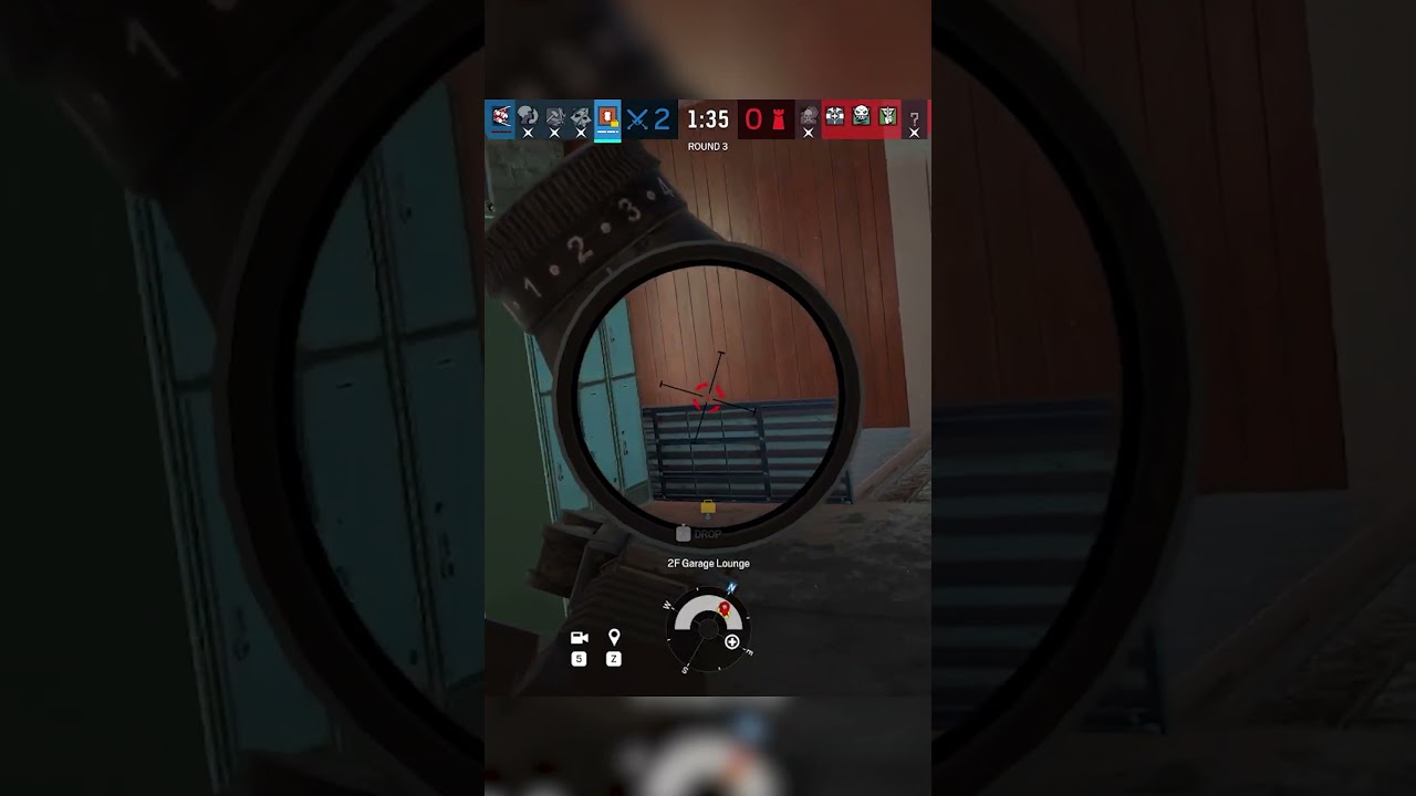 Bad Aim But Clutching! - RAINBOW SIX SIEGE #shorts #rainbowsixsiege #twitch #r6 #r6siege #rainbowsix