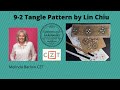 92 tangle pattern by lin chiu