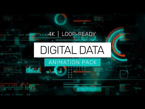 Digital Data Loops – 4K Animations, a Background Graphic by Enchanted Studios (Thumbnail 2 of 2)