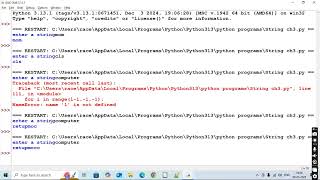 Python String (Day -25)