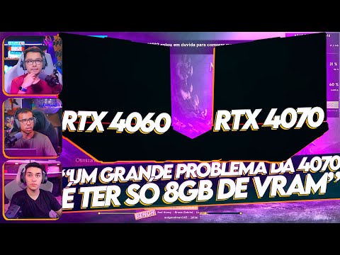 Qual a diferença entre a RTX 4070 e a RTX 4060 em notebooks?