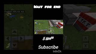#minecraft how ti make straight line water #shorts