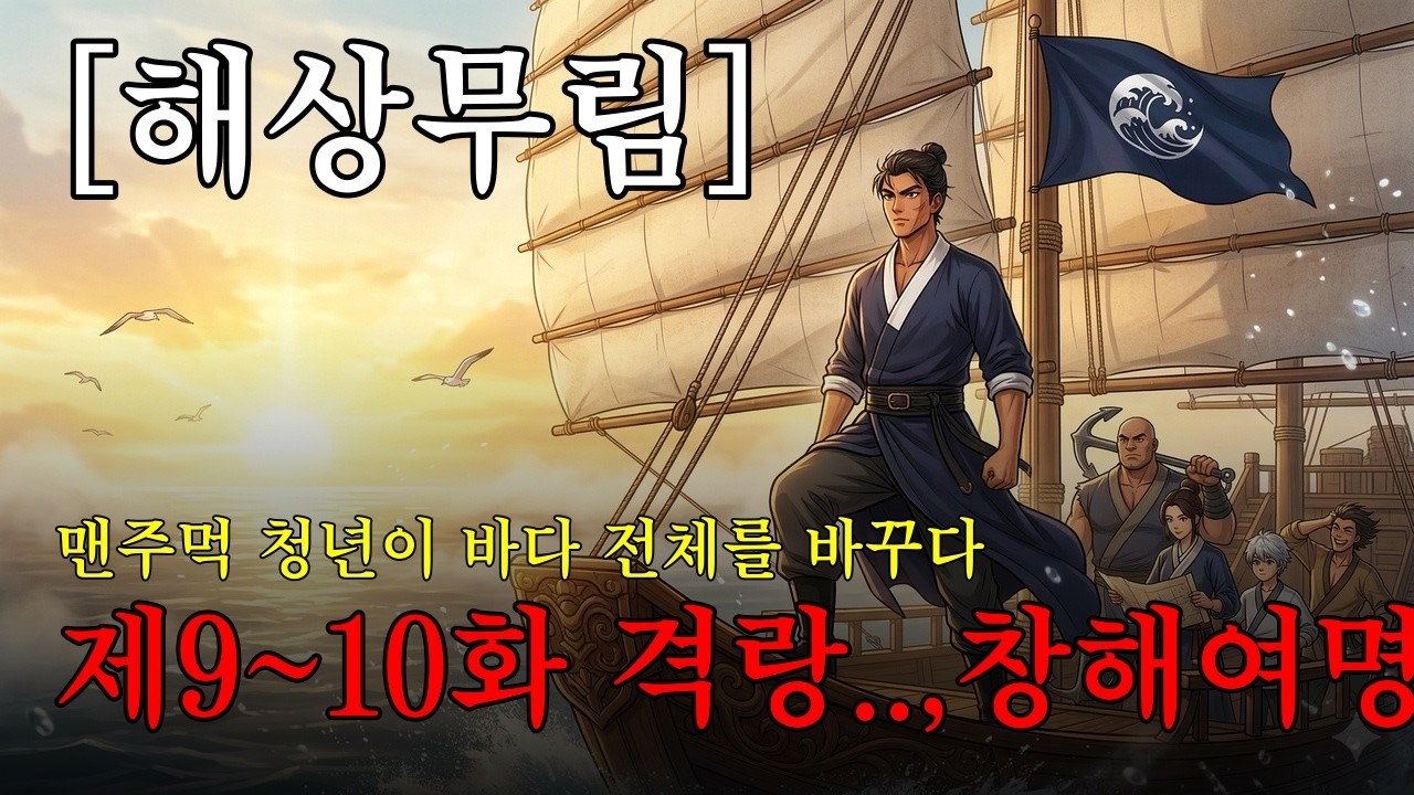 [해상무림:맨주먹으로 시작해, 바다 전체를 바꾸다] 제9~10화 마지막회-격랑, 바다는 누구의 것도 아니다, 무협 오디오북 무협소설