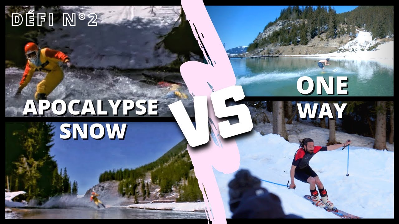ONE WAY - Challenge 2 - Traverser un lac en ski - Solan & Friends