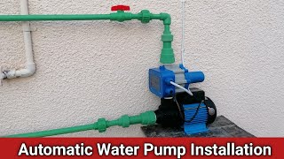 autocratic water pump controller installation।automatic water pump controller fitting & installation