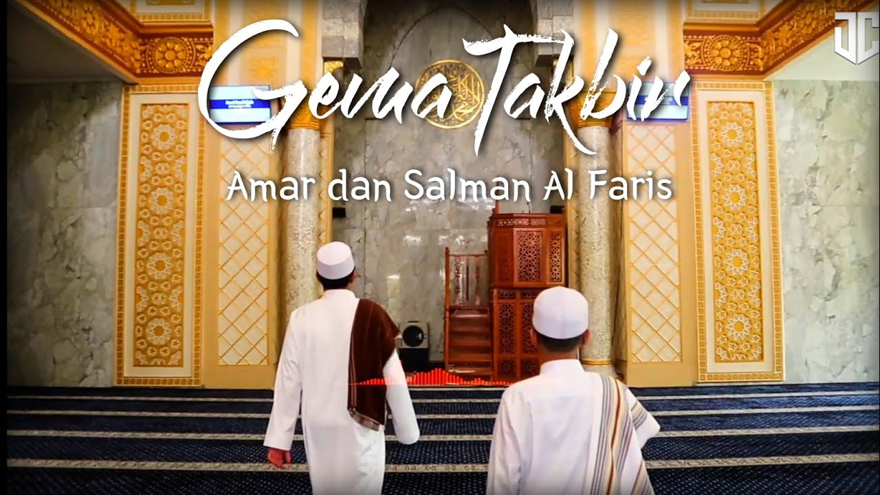 TAKBIRAN MERDU ASSIK BANGET FULL DARBUKA + HADRAH + BASS Cover by Salman & Amr Alfaris