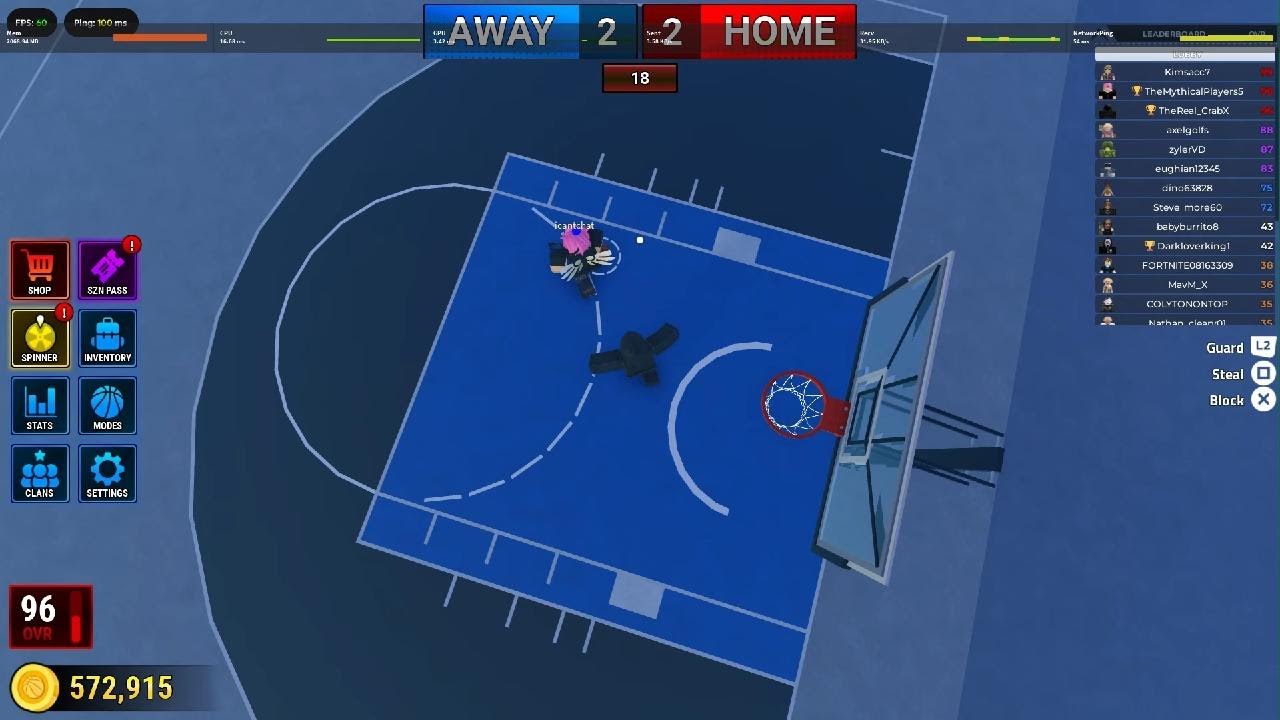 5-18 comeback in Basketball Legends