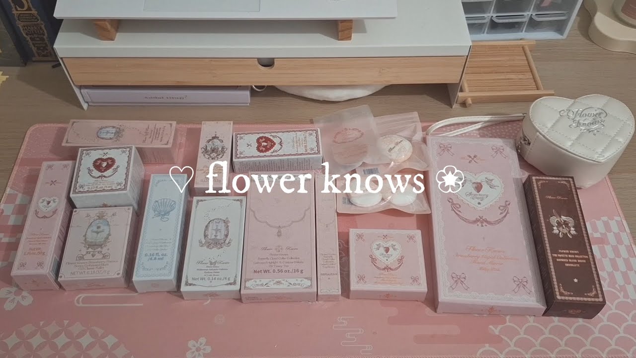 unboxing flower knows📦🌸