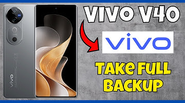 Vivo V40 Backup & Reset Settings || Backup & Restore Guide || Take Full Backup {V2348}