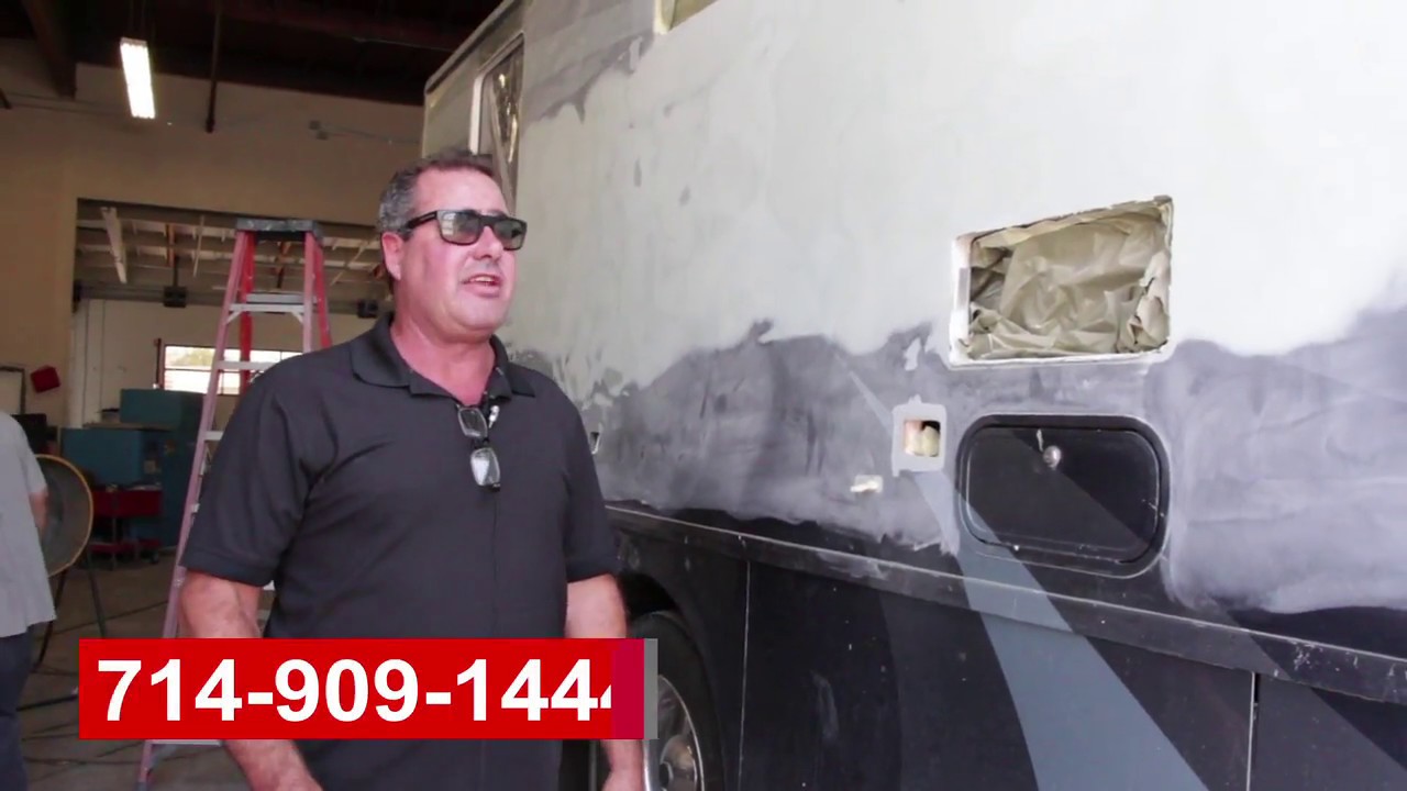 RV Body Shop & Repair Services Orange County CA
