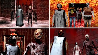 All DVloper Games in Nightmare Mode Full Gameplay - Granny 1 2 3 All Chapters Vs The Twins screenshot 4