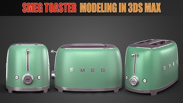 Topology Hard Surface: Correct topology of a Smeg Toaster Modeling In 3ds Max-Part02 || N°_93