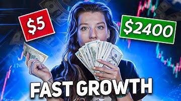 Grow Small Account Fast with only $1 | Binary Options Easy Strategy for Beginners