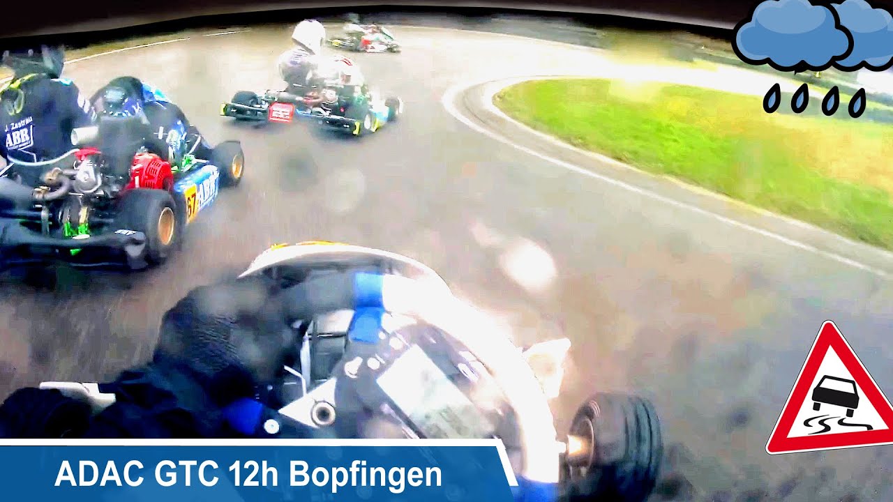 Highlights I Wild Karting Race in the Rain after Crash During Start I POV I GTC Bopfingen 2023