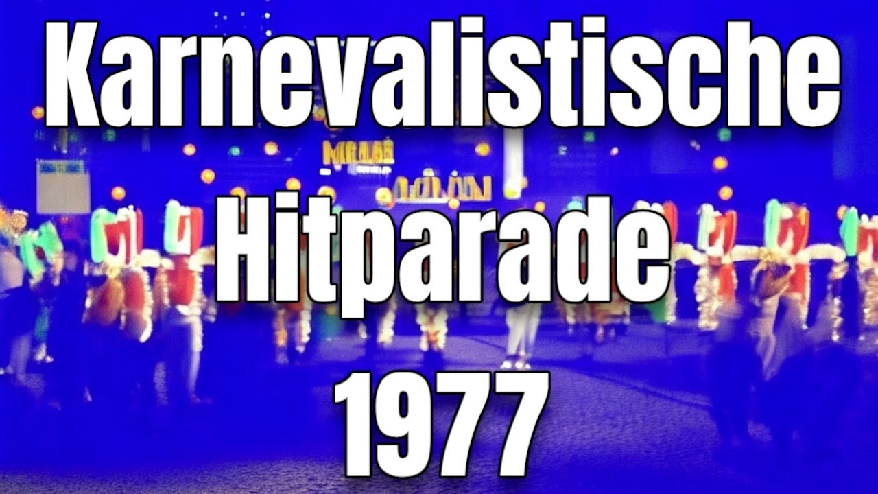 Bläck Fööss gewinnt! Karnevalistische Hitparade 1977