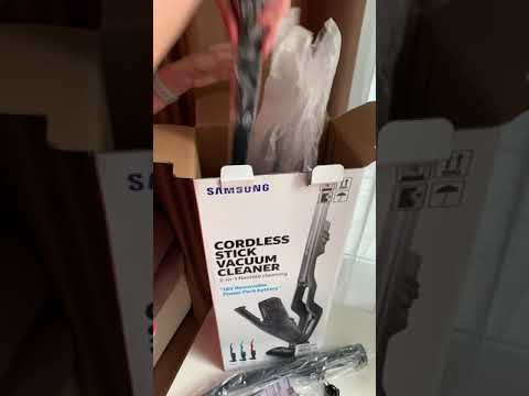 Обзор Аккумуляторный пылесос SAMSUNG VS60M6015KG/EV из Rozetka