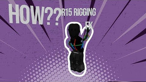 R15 ROBLOX AVATAR rigging in prisma 3D! (Outdated)#tutorial