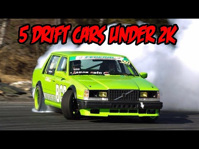 TOP 5 beginner drift cars UNDER €5K