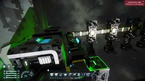 Space Engineers 17.5x30m AGG Test Run