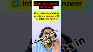 Multiple Events in React 🔥 #easytoupgrade #reactjs