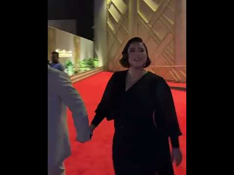 وصول صوت مصر الأول شيرين إلى حفلها في الرياض والختام معها شيرين في الرياض روائع الموجي