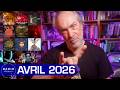 Albums D Avril 2026 PROG POST METAL Et SYNTHWAVE SPATIALE 