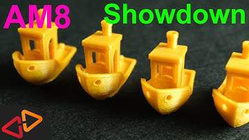 Anet A8 AM8 Upgrade - part 3 - Print quality and speed test