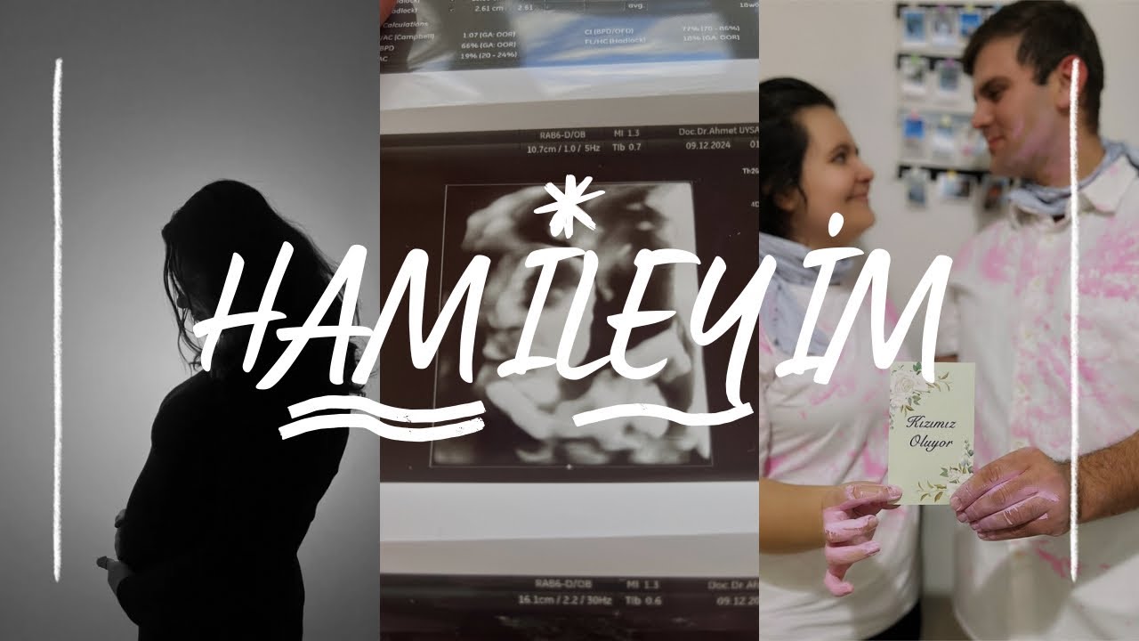 HAMİLEYİM🤰🏻 | TEPKİLER | (PCOS) POLİKİSTİK OVERLE HAMİLE KALMAK | DETAYLI ULTRASON | NASIL ÖĞRENDİM?