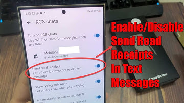 Galaxy S24/S24+/Ultra: How to Enable/Disable Send Read Receipts In Text Messages