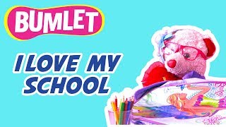 I Love My School Bumlet Rhymes | Kids Rhymes on School | Mimi Teddy