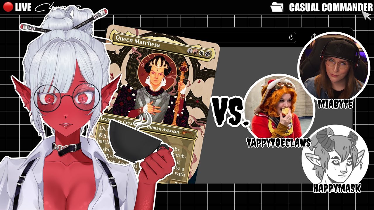 Saturday Showdown | Commander w/ Miabyte, TappyToeClaws, & HappyMask ✦ MTG EDH Gameplay on GIRUDO