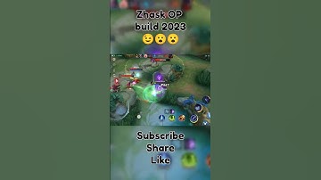 Zhask OP build 2023 #mlphilippines #mlindonesia #mlindiancommunity #zhaskmobilelegends #magicchess