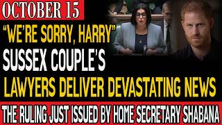 “No exceptions will be considered”  Government message could devastate Harry, extinguishing all hope