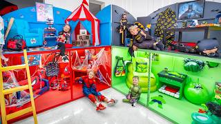 superheroes four colour challenge