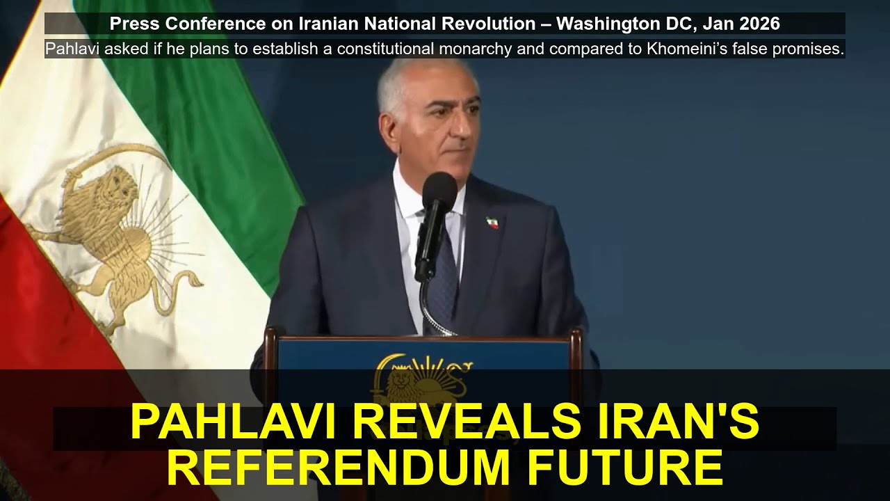 Transition Roadmap: Reza Pahlavi Details Referendum Plan for Iran's Future Syste