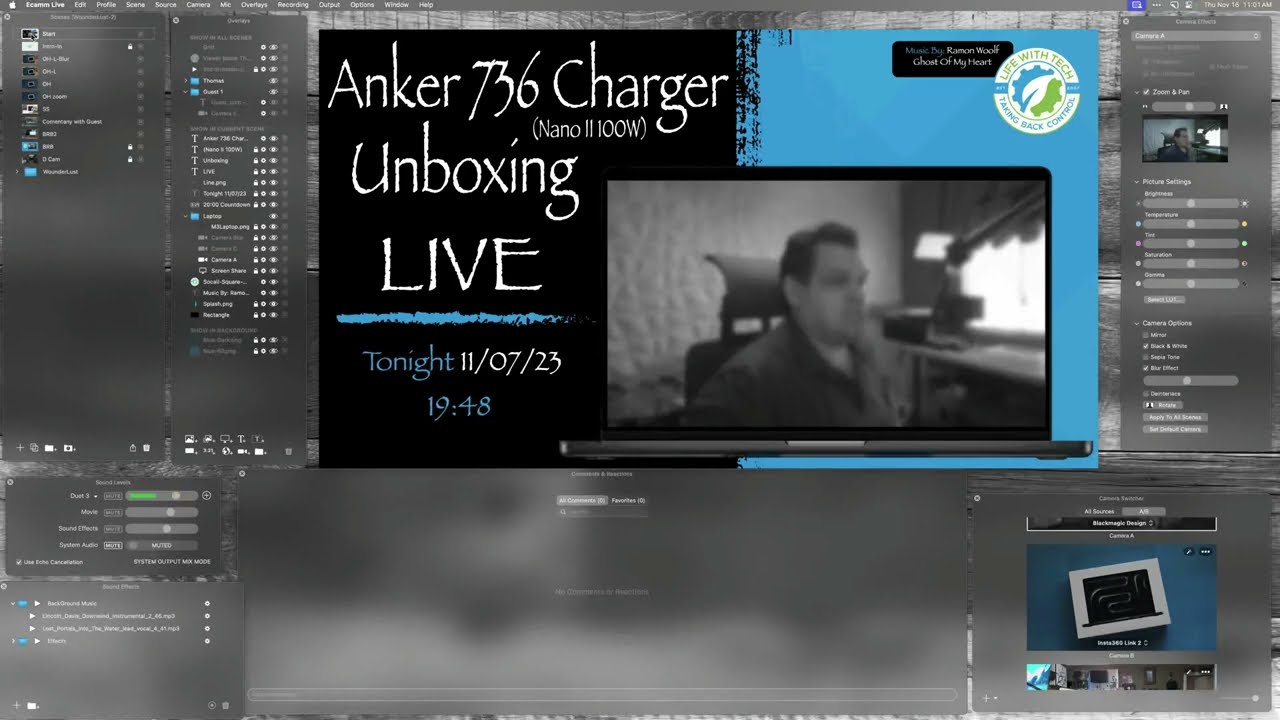 Crafting an Ecamm Live Streaming Scene Inspired by a Thumbnail - Step by Step Tutorial