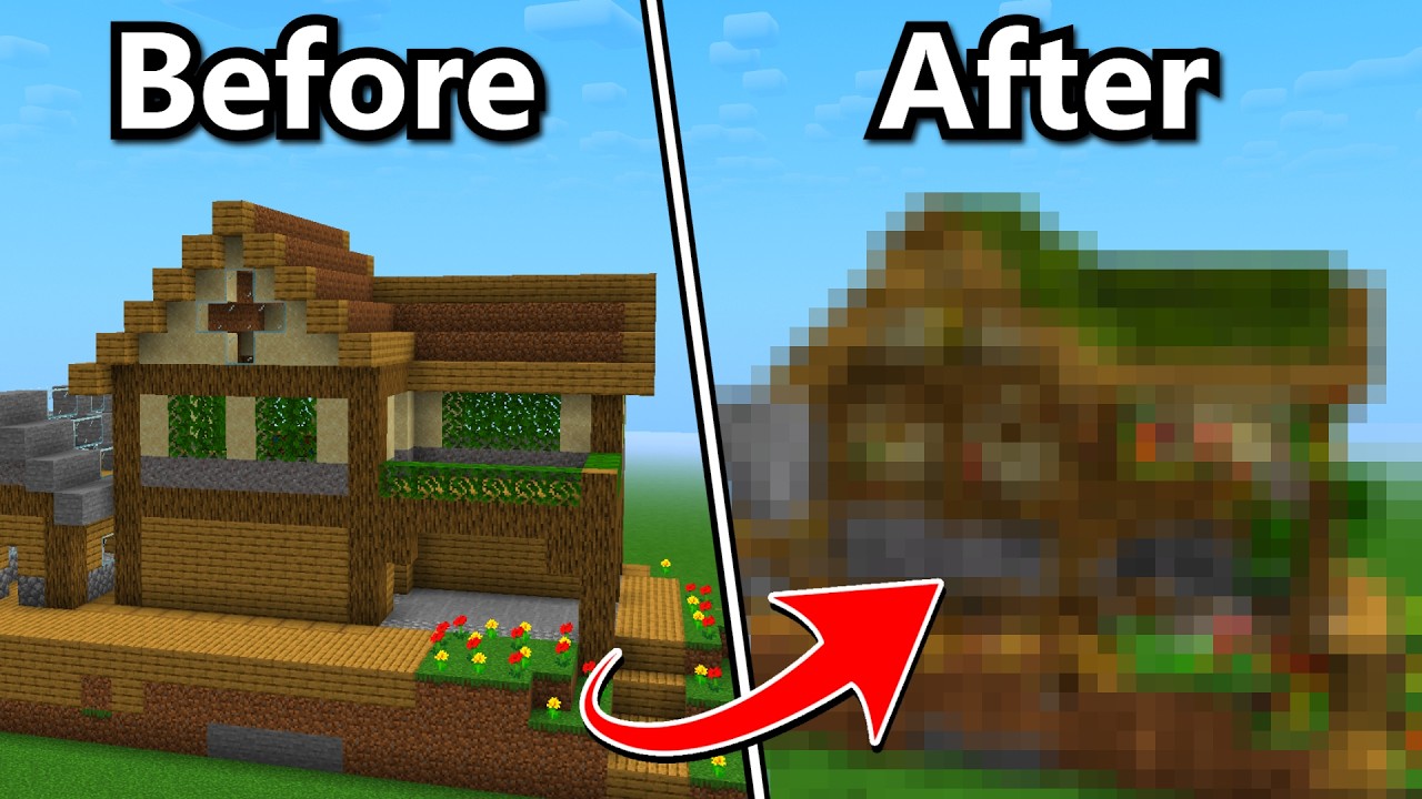 Minecraft Bulid Video I Fixed Your Minecraft Builds! - YouTube