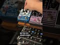 Moog One with 4 delay pedals (Echo Dream 2, Timeline and Avalanche Run)